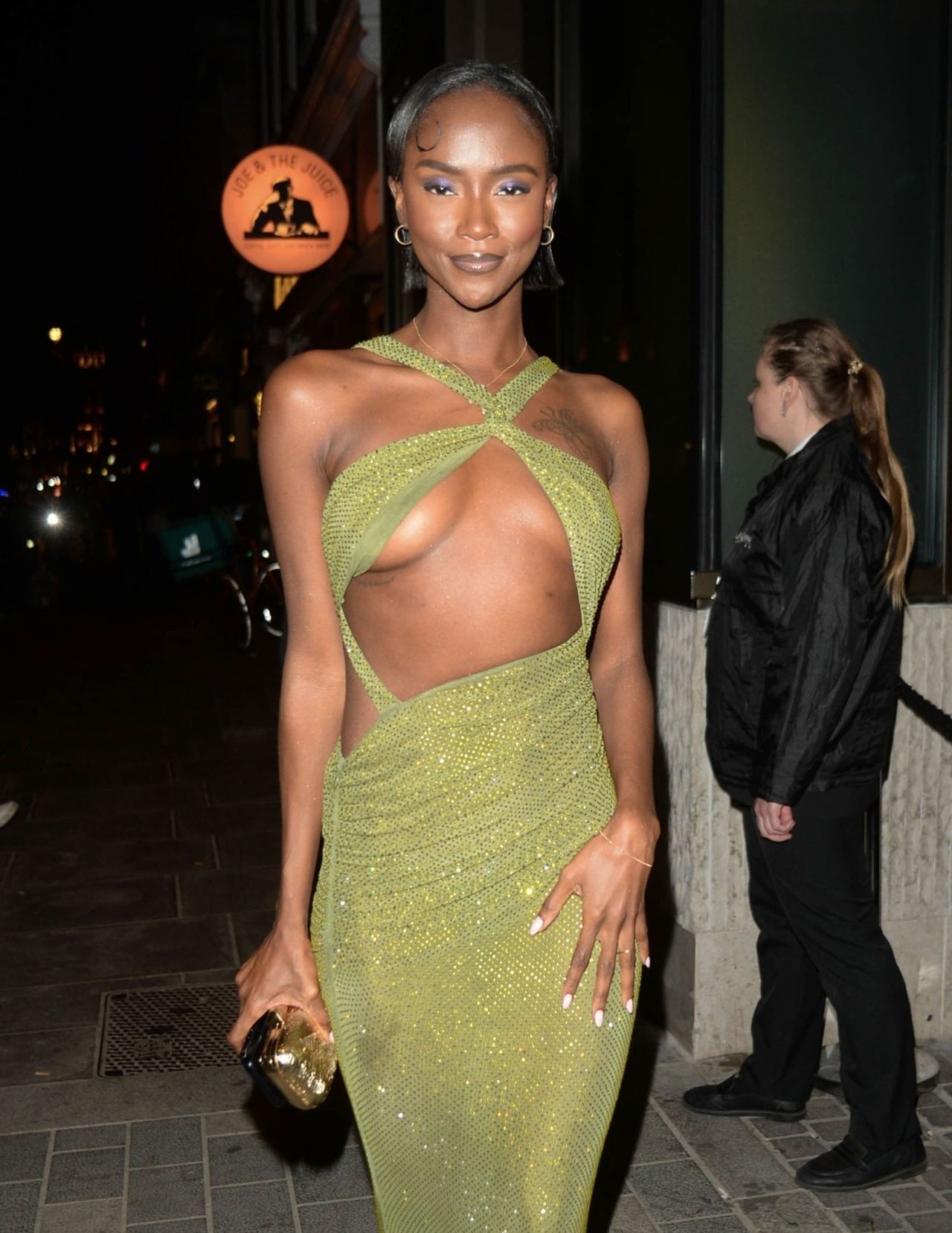 Ebony Riley at The Vogue x Netflix BAFTA Television Awards Celebration in London2